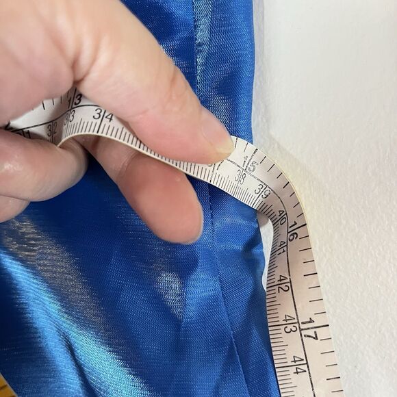 Vtg Y2K Beaded Gown Dress Sz 11/12 Fairycore Mesh Dreamy Ethereal Mermaidcore - Picture 9 of 12